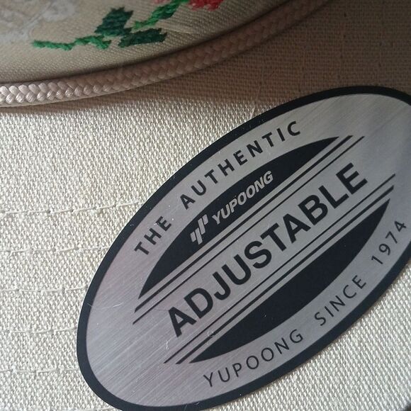 YUPOONG Classics Cap College Campus Clothing Floral Embroidered Baseball Hat main image 9